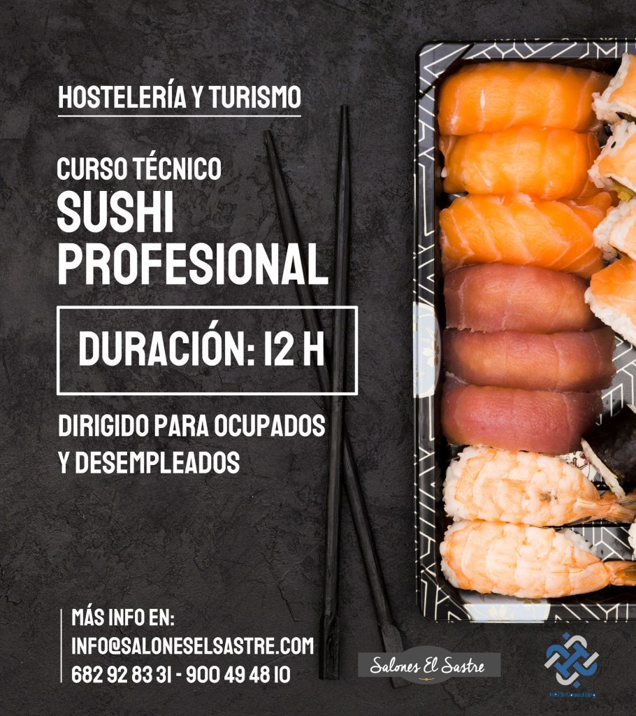 Formación Hostelería Curso de Sushi Profesional